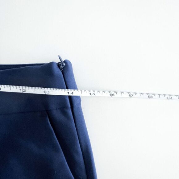 RW & Co Womens Trouser Pants Side Zip Work Wear Blue Size 4 - Picture 7 of 11